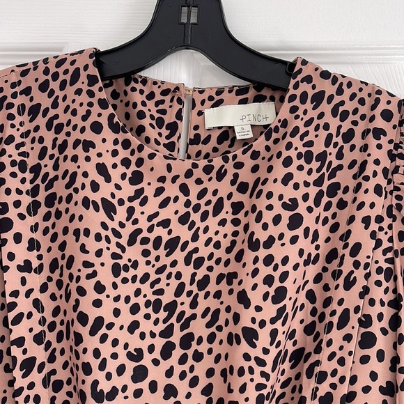 Clad & Cloth Cheetah Sisters Dress Small - Picture 3 of 4